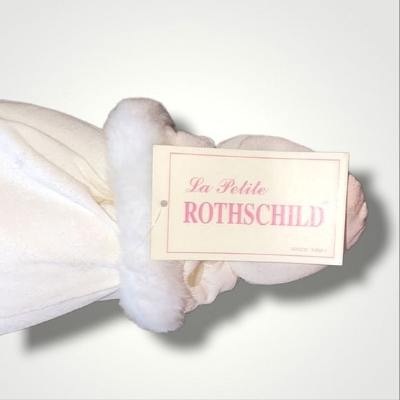 NWT Le Petit Rothschild Hooded Puffer Pram/ Bunting/ Snowsuit Baby Girls - Picture 4 of 9